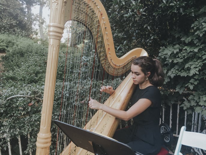 Gallery photo 3 of Classically Trained Harpist and Vocalist