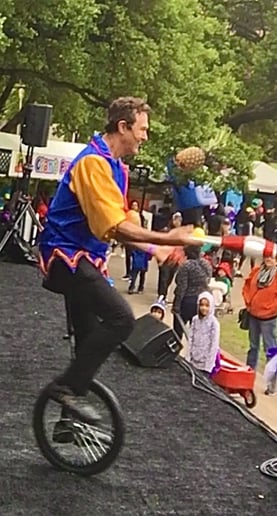 Gallery photo 2 of Claude Sims- Comic Juggler