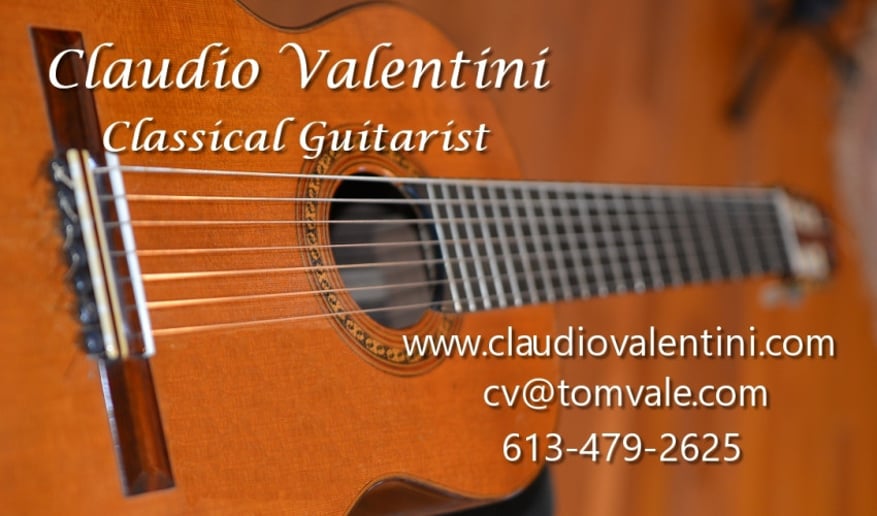Gallery photo 2 of Claudio Valentini - Classical Guitarist