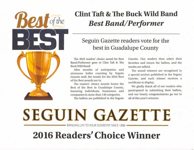 Gallery photo 2 of Clint Taft & the Buck Wild Band