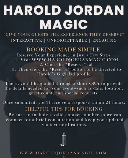 Gallery photo 5 of Harold Jordan Magic
