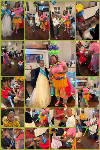 Gallery photo 2 of Clown-na-round with Quita