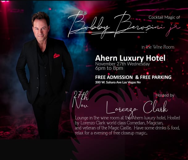 Gallery photo 8 of Cocktail Magician Bobby Berosini jr