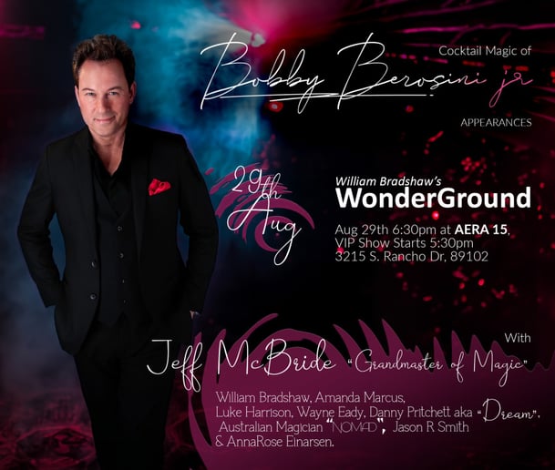 Gallery photo 9 of Cocktail Magician Bobby Berosini jr
