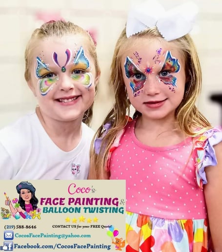 Gallery photo 4 of Coco's FACE PAINTING & BALLOON TWISTING