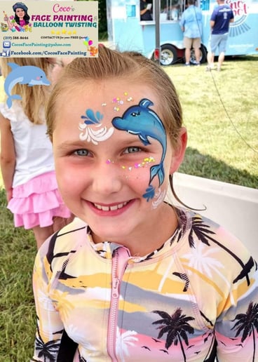 Gallery photo 9 of Coco's FACE PAINTING & BALLOON TWISTING