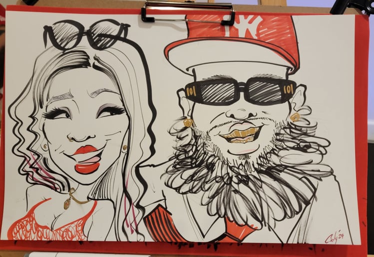 Gallery photo 3 of Cody's Caricatures