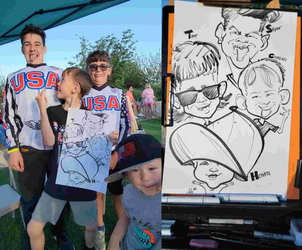 Gallery photo 20 of Cody's Caricatures