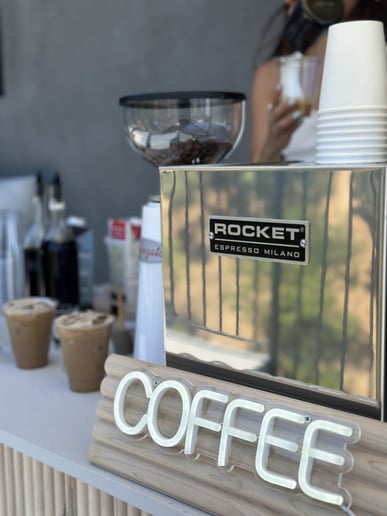 Gallery photo 7 of Coffee + Matcha concierge catering cart