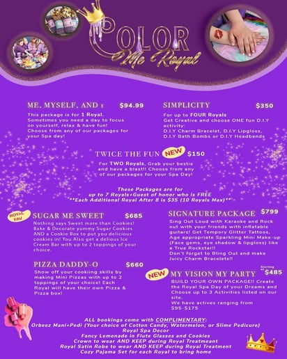 Gallery photo 10 of Color Me Royal (children's spa)