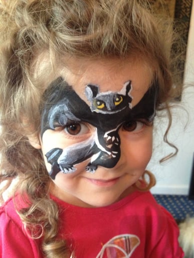Gallery photo 3 of Color Pop Face Painting & Glitter Tattoo's
