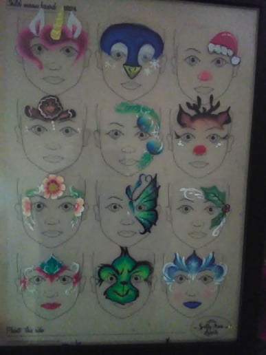 Gallery photo 8 of Color with Chrissy Face Art