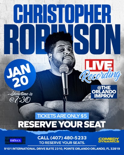 Gallery photo 5 of Comedian Chris Robinson