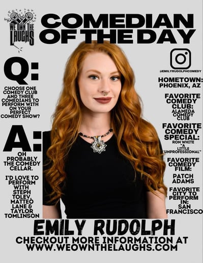 Gallery photo 2 of Comedian, Emily Rudolph
