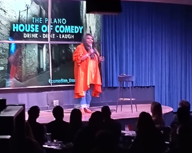Gallery photo 3 of Comedian Thomasine