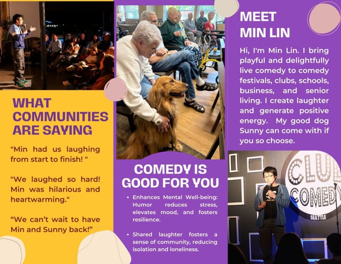 Gallery photo 7 of Comedian with a dog
