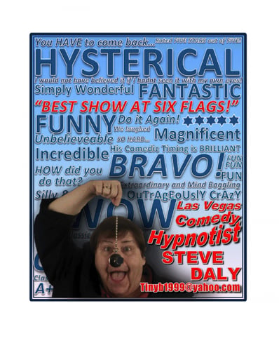 Gallery photo 2 of Comedy Las Vegas Hypnotist STEVE DALY
