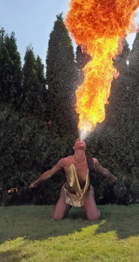 Gallery photo 2 of Contemporary Ballet & Fire Breathing