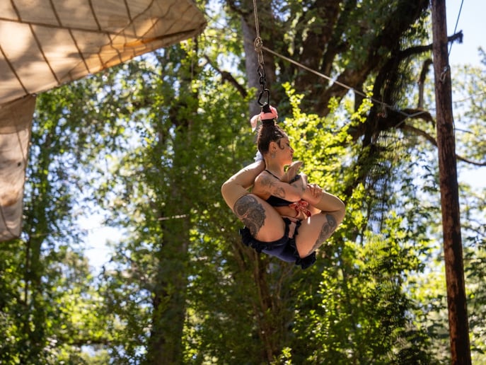 Gallery photo 8 of Orchid Hair Hanging and Contortion