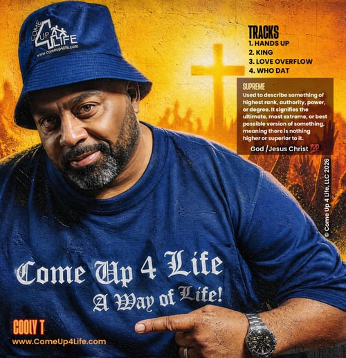 Gallery photo 2 of Cooly T/Come Up 4 Life, LLC