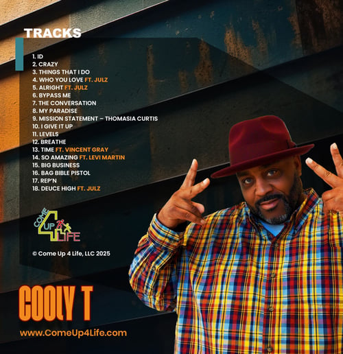 Gallery photo 4 of Cooly T/Come Up 4 Life, LLC