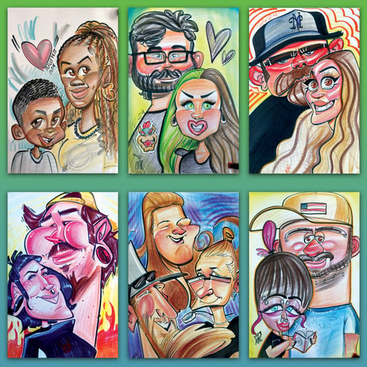 Gallery photo 1 of Cosmac Caricatures
