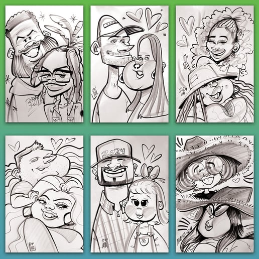 Gallery photo 2 of Cosmac Caricatures
