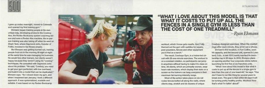 Gallery photo 10 of Cowboy Ryan "Turn Fear into FIRE"