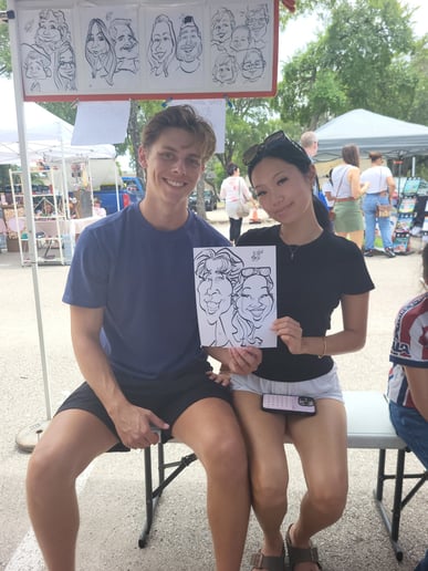 Gallery photo 3 of Crazy Fast Caricatures