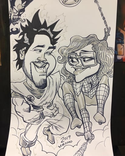Gallery photo 1 of Crazy Fun Caricatures by Meesimo