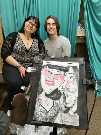 Gallery photo 8 of Crazy Fun Caricatures by Meesimo