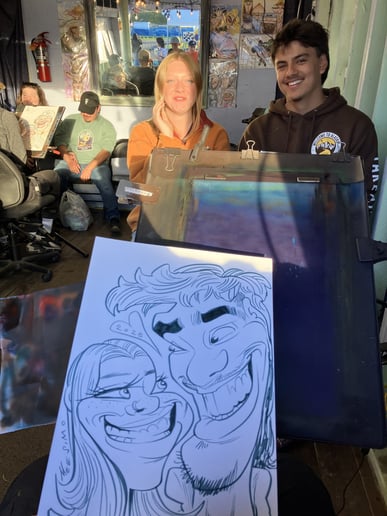 Gallery photo 10 of Crazy Fun Caricatures by Meesimo