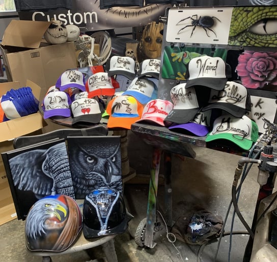 Gallery photo 17 of Crazything Art Custom Airbrush