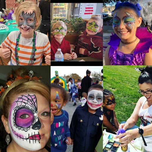Gallery photo 1 of CrystalStars Facepaints
