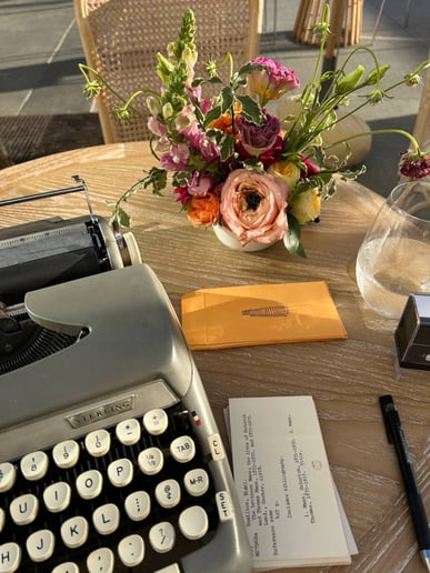 Gallery photo 5 of Custom Typewriter Poetry