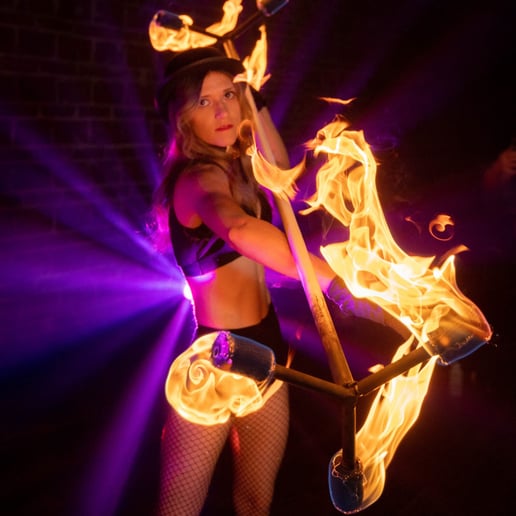Gallery photo 5 of Cynder: Jacksonville Fire Performer