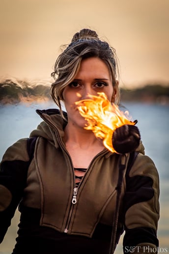 Gallery photo 6 of Cynder: Jacksonville Fire Performer