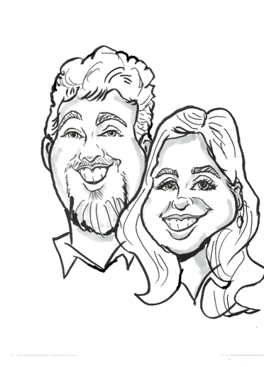 Gallery photo 5 of Daffy Doodles Cartoon Portraits (Caricatures)
