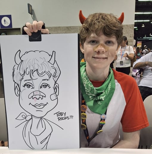 Gallery photo 16 of Dave Boatman Caricatures For Parties & Events