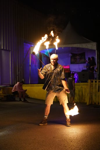 Gallery photo 7 of David Dance Fire Performance
