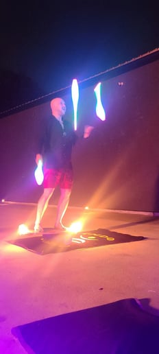 Gallery photo 1 of David Dance Fire Performance