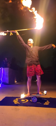 Gallery photo 2 of David Dance Fire Performance