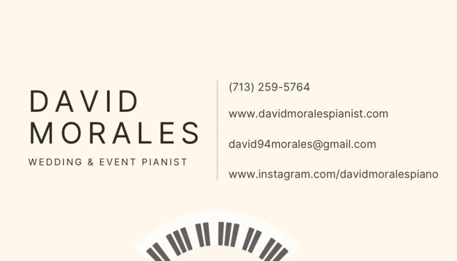 Gallery photo 1 of David Morales Wedding & Event Pianist