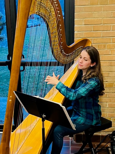 Gallery photo 5 of Dayton Harpist
