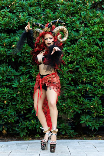Gallery photo 1 of Debbie Diablo Burlesque