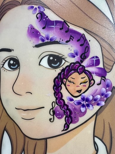 Gallery photo 1 of Desert Bloom Face Painting