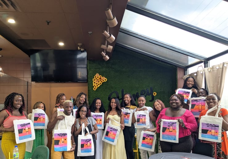 Gallery photo 3 of The Paint & Plantain Experience