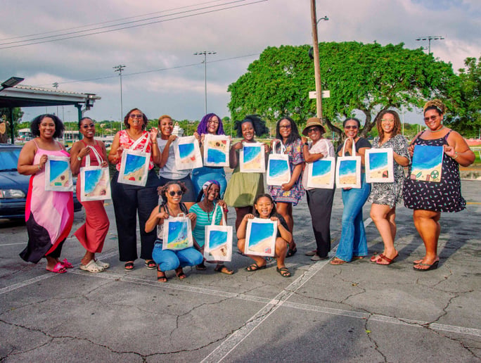 Gallery photo 2 of The Paint & Plantain Experience