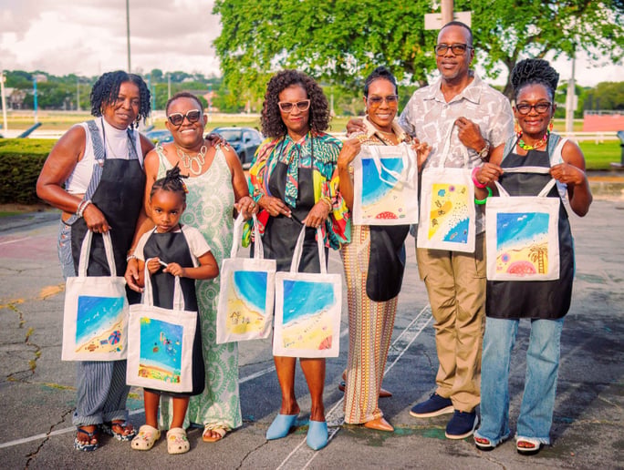 Gallery photo 1 of The Paint & Plantain Experience