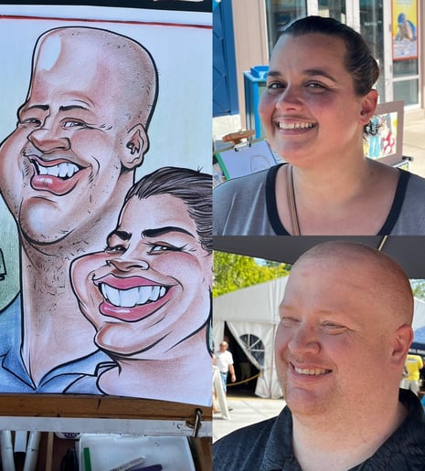 Gallery photo 3 of Designs by Dennis Caricatures